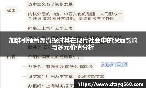加维引领新潮流探讨其在现代社会中的深远影响与多元价值分析